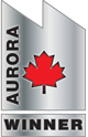 Aurora winner logo